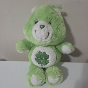 2002 Care Bears 20th Anniversary 13" Good Luck Bear